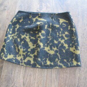 COS Wool-Blend A-Line Mini Skirt